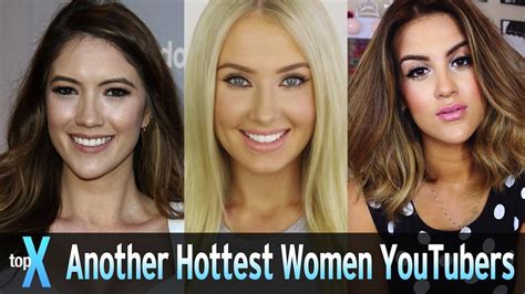 Top 20 hottest female YouTubers you should watch in。